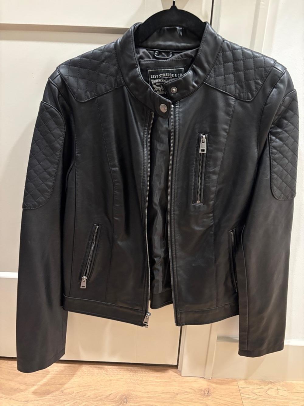 Levi’s Women’s Faux Leather Motocross Jacket